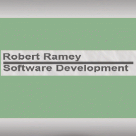 Robert Ramey Consulting